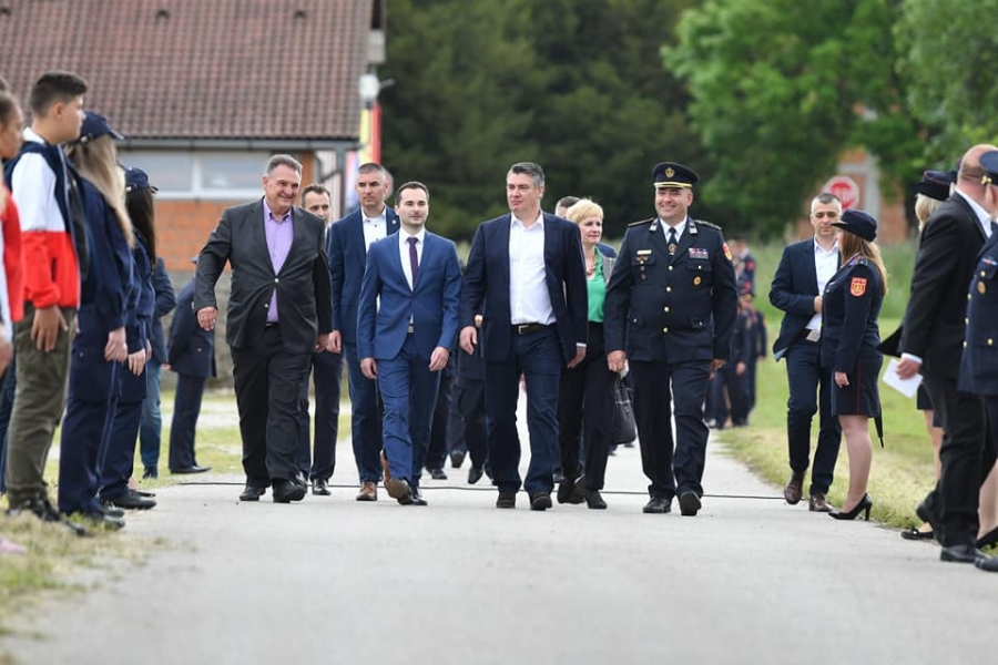 Predsjednik Milanović na obilježavanju 125. obljetnice DVD Martijanec