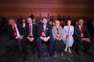 Koalicija &bdquo;RIJEKE PRAVDE&ldquo;  SDP-REFORMISTI &ndash; CENTAR &ndash; HSS &ndash; DALIJA ORE&Scaron;KOVIĆ &ndash; GLAS predstavila je svoj program te projekte i ciljeve koje će realizirati nakon izbora 17.4.2024.