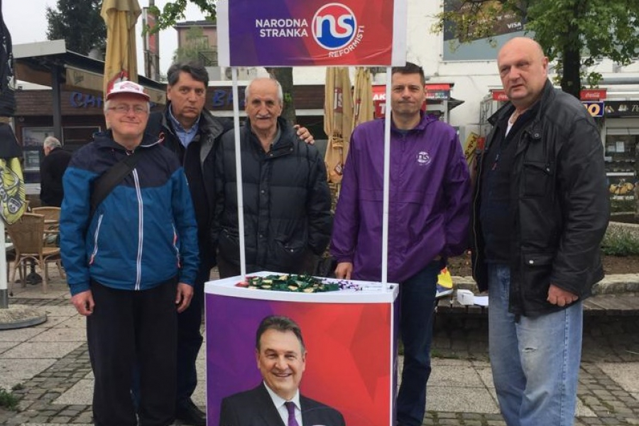 Akcije zagrebačkih Reformista na Tržnici Tre&scaron;njevka