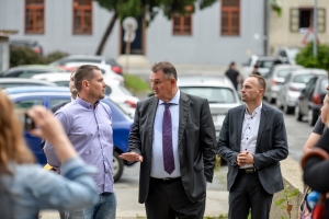 Radovi pri samom kraju: Vodotoranj u centru Varaždina se iz rugla pretvorio u prvorazredni objekt