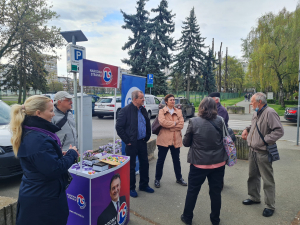 Akcije zagrebačkih Reformista i GLAS-a NZI na tržnici Utrine