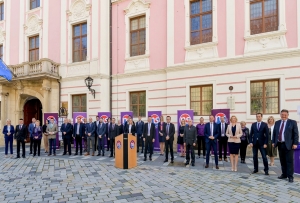 Danas je na Franjevačkom trgu predstavljena lista Reformista za Županijsku skup&scaron;tinu,